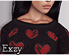 E! Sweater Hearts.