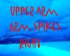 upper arm ice spikes R