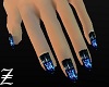 [Z] Magic Blue Nails