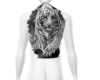 tiger back tattoo