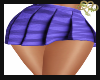 Burple Pleat Skirt