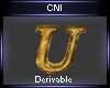 Derivable Alphabet-U