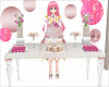 Girl Birthday Cake table