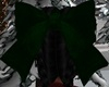 X-mas Green Velvet Bow