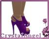 *CA Purple Flutter Shoes