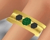 green garnet ring m