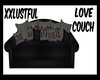 {L} Love couch