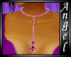 L$A Elysia Necklace Pink