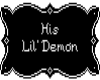 His Lil' Demon