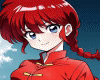 Ranma red bangs add-on