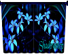 Blue Flower Curtain