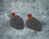 Fur Slippers grey