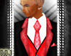 MJ Red Wedding Suit
