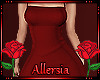 A - Elegant Red Dress