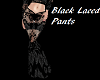 Black Laced Pants