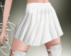 Skirt Pleated white