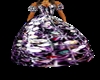 purple  gown