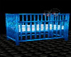 Blue Baby Crib