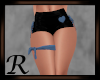 Y2K Tied Short B/Blue