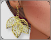 e Gold Leaf Earrings