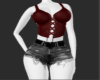 ! jk set red burgundy