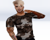 camo mesh top