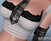 Cute Tied Plaid Set