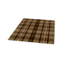 Brown Country Plaid Rug