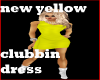 new yellow clubbin dress