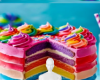 Rainbow layer cake bg