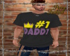#1 daddy tee shirt