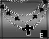 [E] Cross Necklace Chain
