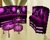 Purple elegant couch*7M*