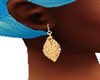Gold Leaf Earrings V2