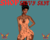 Orange Laced Dress V1