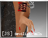 [JS] Devilish Long Nails