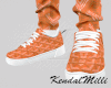 Goya Orange Sneakers