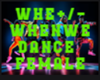 DANCE FEMALE WHEN WE +/-