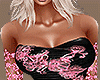 vestitino rosa e nero