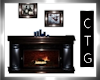 CTG FIREPLACE WITH ART