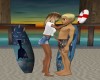 SEXY BEACH KISS #2