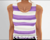 D| Purple and Striped