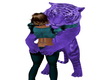 Purple's Hug gable Tiger