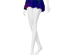 Blue Holographic Skirt