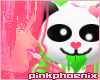 Love Sick Panda Sticker