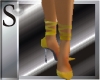 Sasha yellow heels