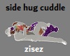side hug leg cuddle sexy