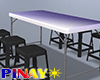 Plastic Table & Stools