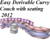 Derivable Curvy Couch 