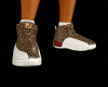 Goodie Tan Jordans 12 M